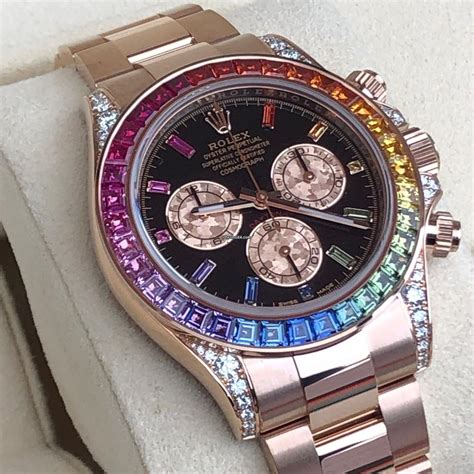 rolex rainbow prix